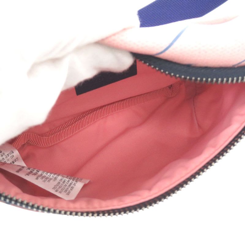 Gucci Children the Jetsons Waist Bag Leather Pink Blue Body 1999 — view 5
