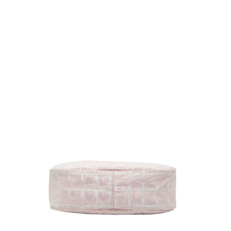 Chanel New Travel Line One Shoulder Bag Pink Nylon Leather — view 3