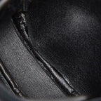 Dior Trotter Logo Chain Shoulder Bag Coin Case Purse Black Canvas — view 8