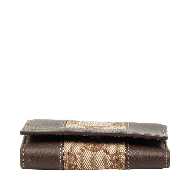 Gucci GG Canvas 6 Rows Brown Leather — view 3