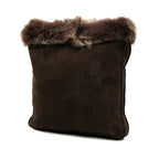 Hermes Sac Tudo Moco Shoulder Bag Crossbody Brown Nubuck Fur — view 2