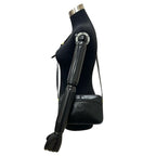 Gucci Vintage GG Logo Leather Shoulder Bag Pochette — view 3