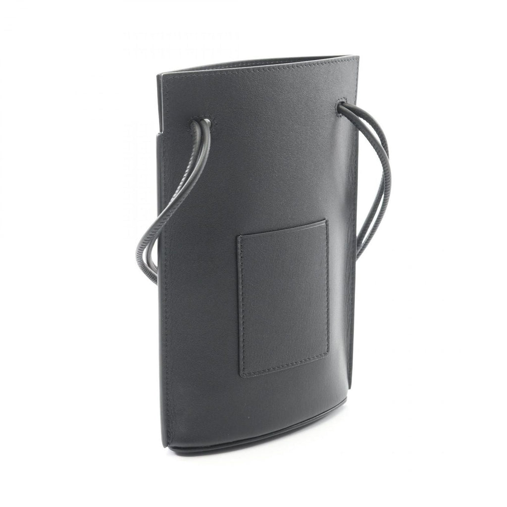 Loewe Shoulder Bag Pebble Dice Pocket Cpbpr 12 Black Leather — view 2