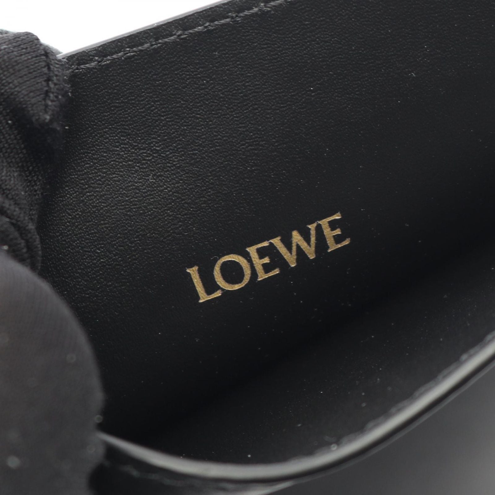 Loewe Shoulder Bag Pebble Dice Pocket Cpbpr 12 Black Leather — view 4