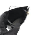 Loewe Shoulder Bag Pebble Dice Pocket Cpbpr 12 Black Leather — view 3