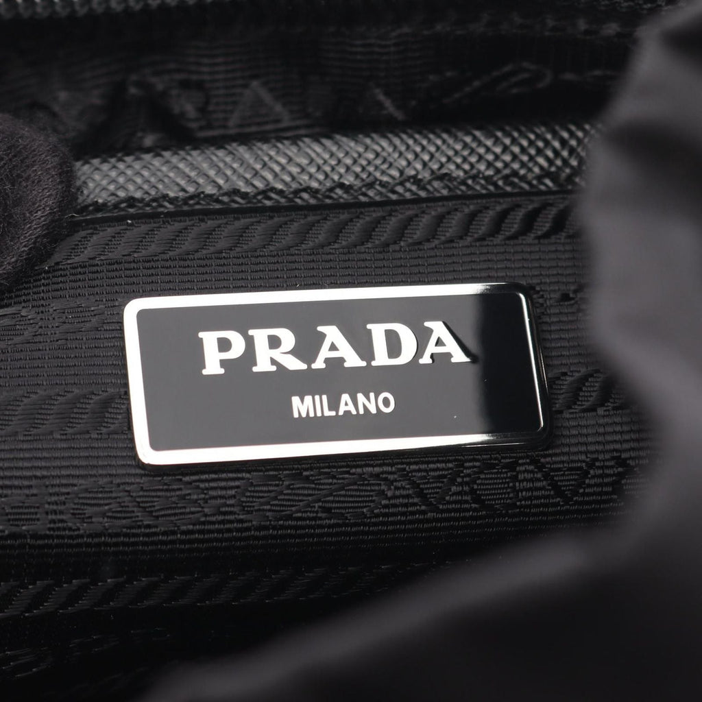 Prada Rucksack Backpack Tessuto Soft Calf 1 Bz677 Rv44 F0002 Nero Nylon Leather — view 4
