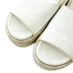 Gucci Sandals Platform GG Supreme Thick Sole Open Toe Strap 35 — view 3