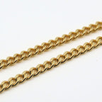 Christian Dior Necklace Logo Metal Rhinestone Gold Plated GP Accessories — view 8