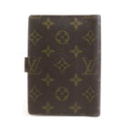 Louis Vuitton Ballpoint Pen Set Notebook Cover Monogram Agenda PM — view 3