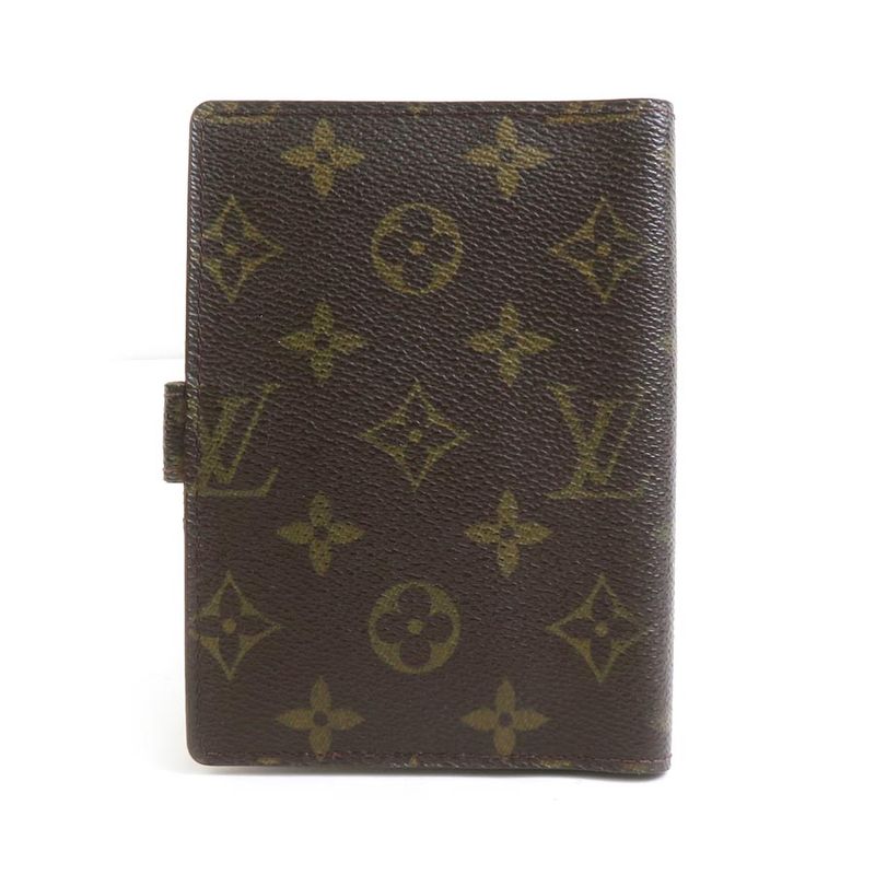 Louis Vuitton Ballpoint Pen Set Notebook Cover Monogram Agenda PM — view 3