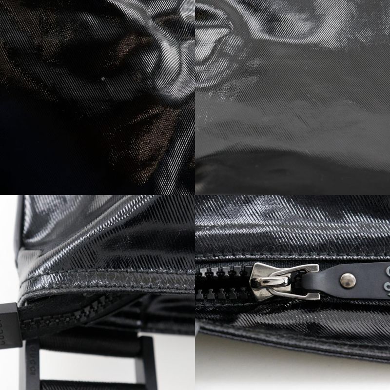 Gucci Cles Store Emblem Black Shoulder Bag — view 9