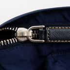 Prada Waist Pouch Body Bag Nylon Navy — view 9
