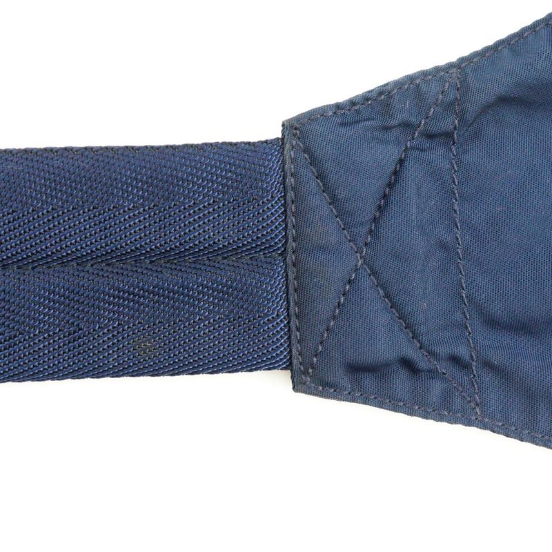 Prada Waist Pouch Body Bag Nylon Navy — view 8