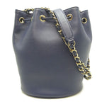 Chanel Shoulder Deauville Caviar Navy Bag — view 3