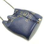 Chanel Shoulder Deauville Caviar Navy Bag — view 4