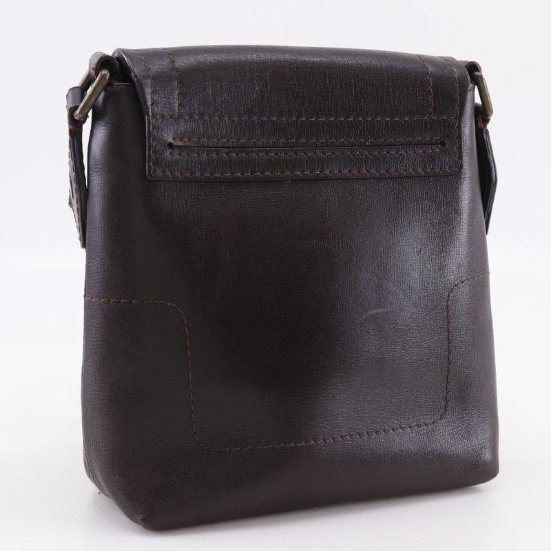 Louis Vuitton Yuma Utah Line Leather Brown Th2078 Shoulder Bag — view 3