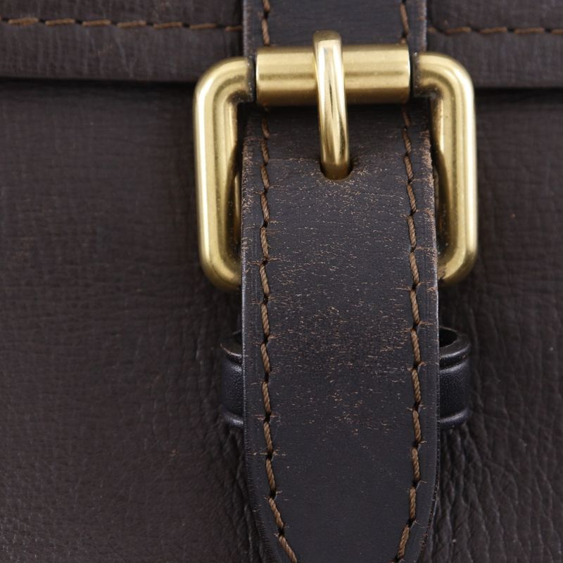 Louis Vuitton Yuma Utah Line Leather Brown Th2078 Shoulder Bag — view 7