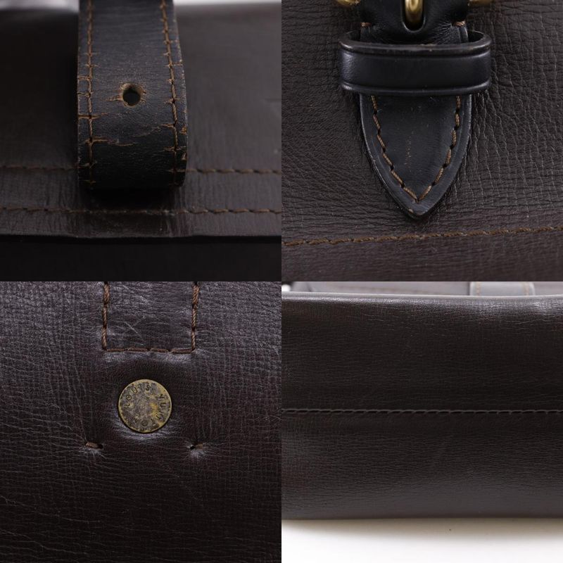 Louis Vuitton Yuma Utah Line Leather Brown Th2078 Shoulder Bag — view 9