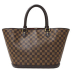 Louis Vuitton Bag Damier Tote Manosque GM Brown Large — view 2