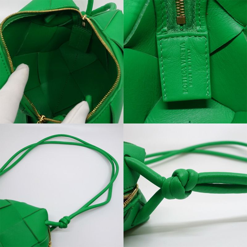 Bottega Veneta Cassette Camera Bag Intrecciato Shoulder RFID — view 7