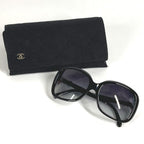 Chanel Sunglasses Ribbon CC Coco Mark Logo 5171-a Acetate Black — view 9