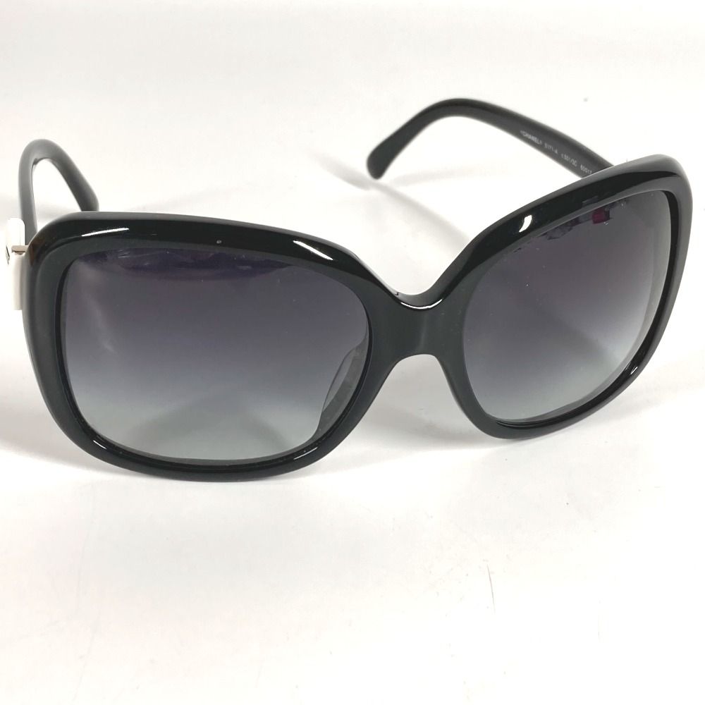 Chanel Sunglasses Ribbon CC Coco Mark Logo 5171-a Acetate Black — view 8