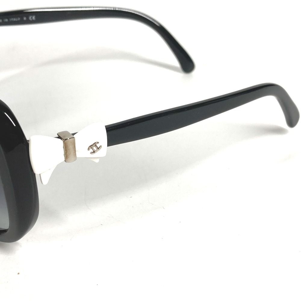 Chanel Sunglasses Ribbon CC Coco Mark Logo 5171-a Acetate Black — view 2