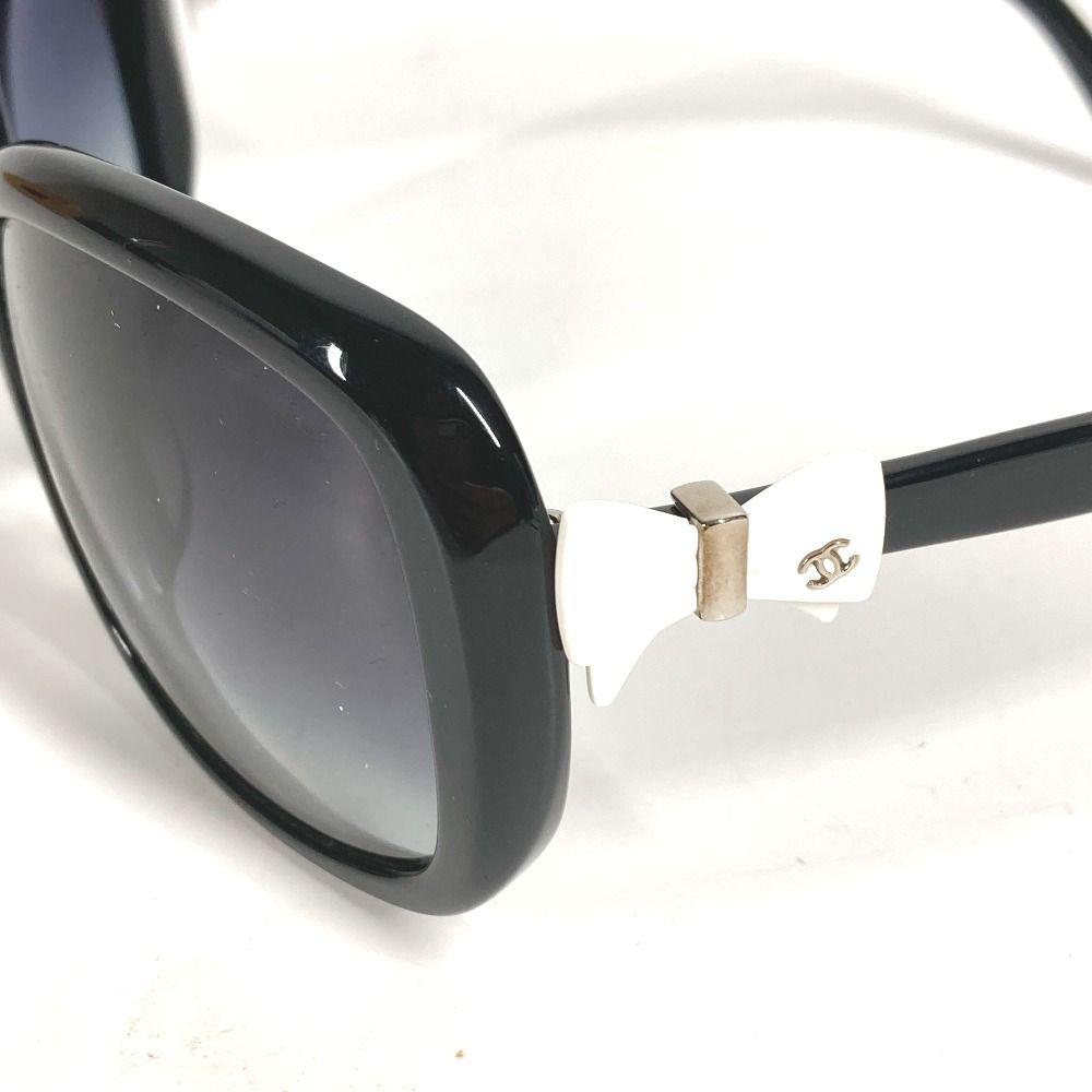 Chanel Sunglasses Ribbon CC Coco Mark Logo 5171-a Acetate Black — view 3