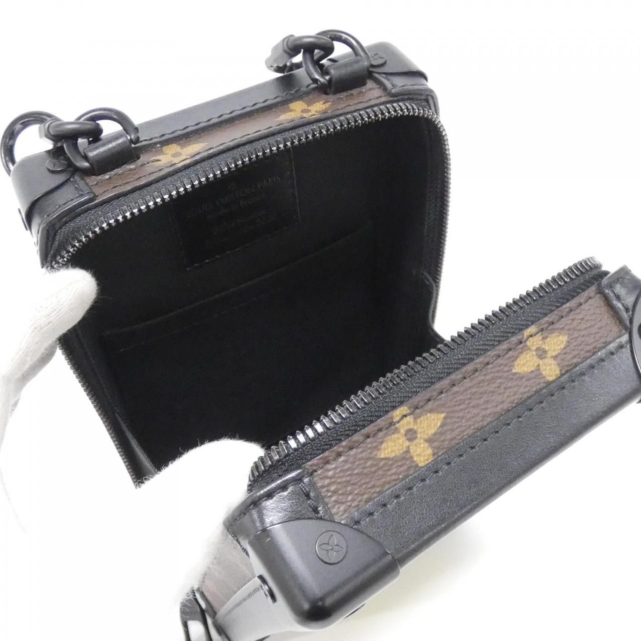 Louis Vuitton Monogram Taffetage Vertical Soft Trunk Shoulder Bag — view 9