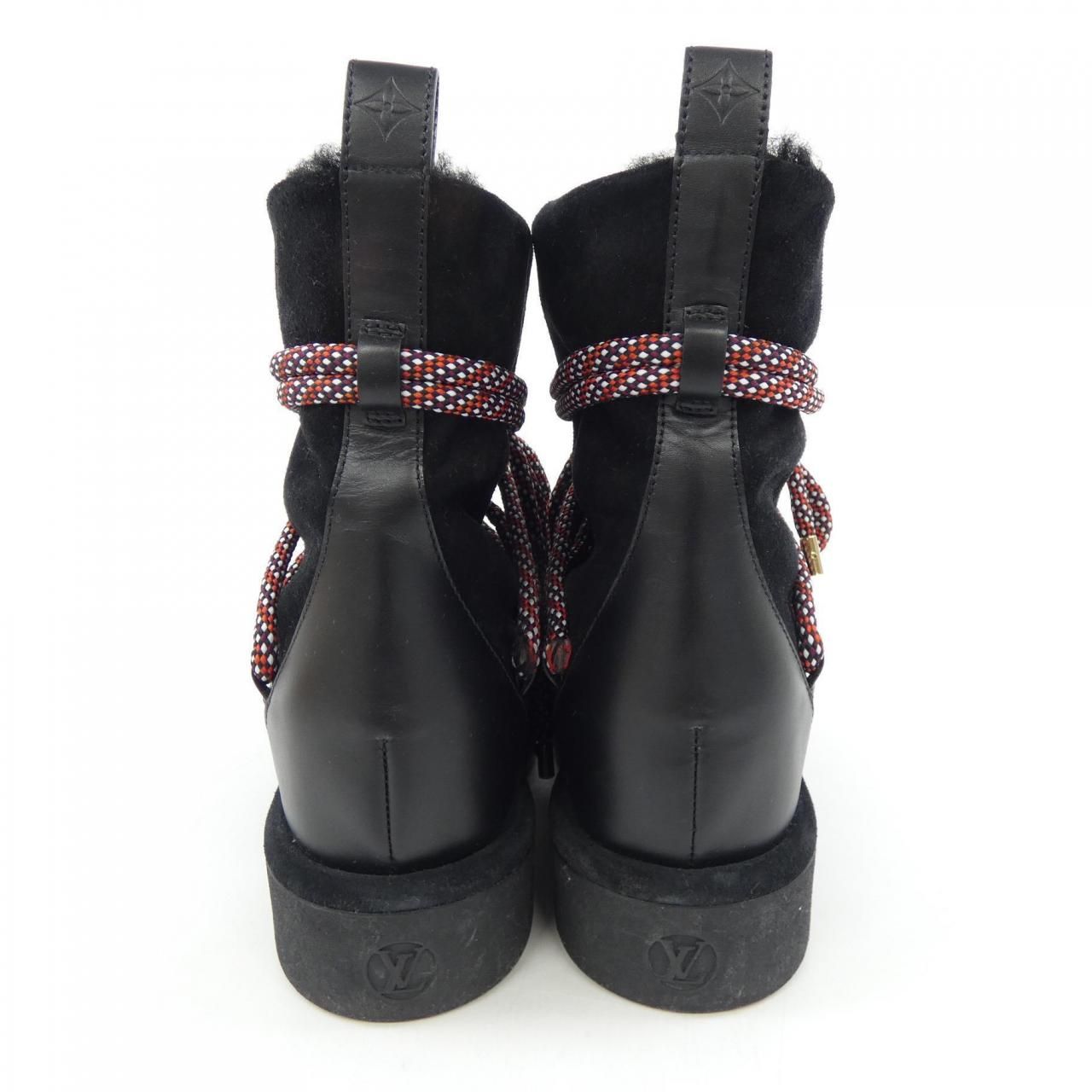 Louis Vuitton Ski Platform Ankle Boot Aspen Line Boots — view 8
