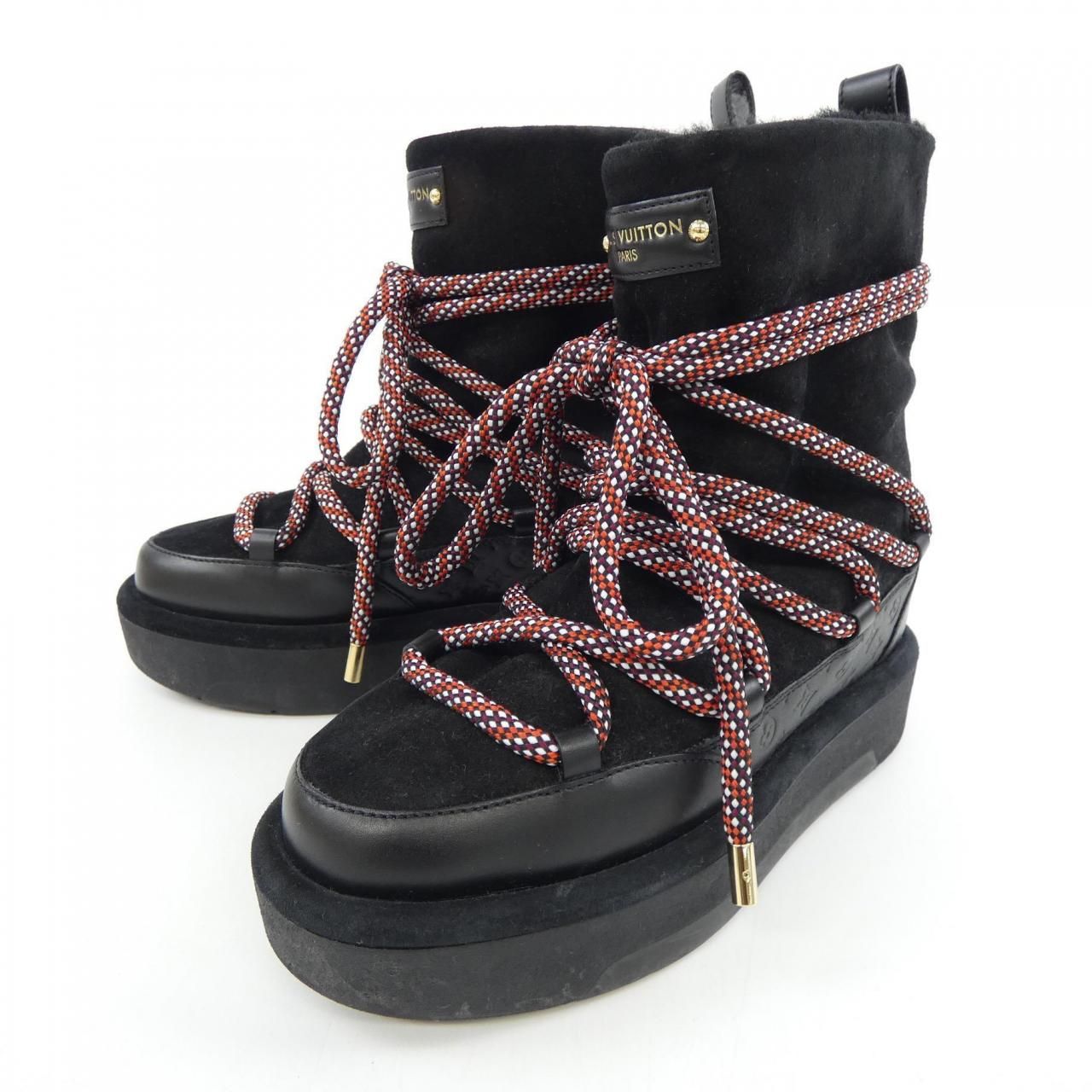 Louis Vuitton Ski Platform Ankle Boot Aspen Line Boots — view 6