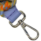 Fendi Mini Strap You Shoulder Accessory Flower Floral Ribbon Canvas Blue — view 8