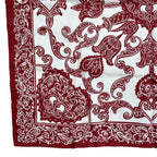 Christian Dior Scarf Accessory Silk Logo Bandana Pattern All Over White — view 6