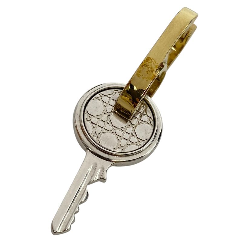 Christian Dior Cannage Key Motif CD Logo Single Earrings Hoop Accessori — view 5