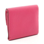 Hermes Trifold Wallet Till Rose Shocking Leather — view 2