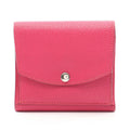 Hermes Trifold Wallet Till Rose Shocking Leather