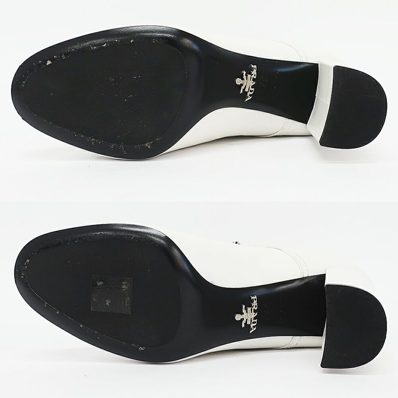 Prada Short Boots White Size 36.5 — view 5