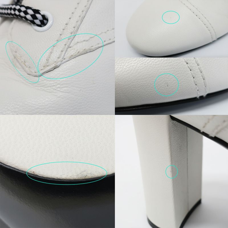 Prada Short Boots White Size 36.5 — view 8
