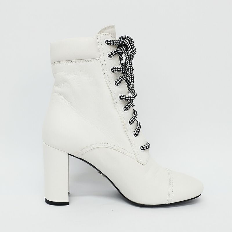 Prada Short Boots White Size 36.5 — view 2