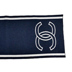 Chanel Reversible Muffler Navy Coco Mark 2025 Cruises Aaa710 Scarf — view 7