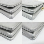 Louis Vuitton Pochette Cousin Shoulder Bag Monogram Silver — view 6
