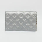 Louis Vuitton Pochette Cousin Shoulder Bag Monogram Silver — view 3