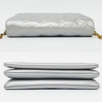 Louis Vuitton Pochette Cousin Shoulder Bag Monogram Silver — view 4