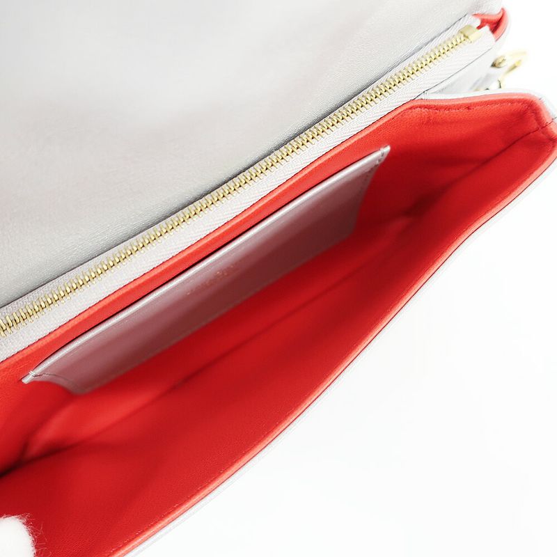 Louis Vuitton Pochette Cousin Shoulder Bag Monogram Silver — view 7