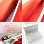 Louis Vuitton Pochette Cousin Shoulder Bag Monogram Silver — view 8
