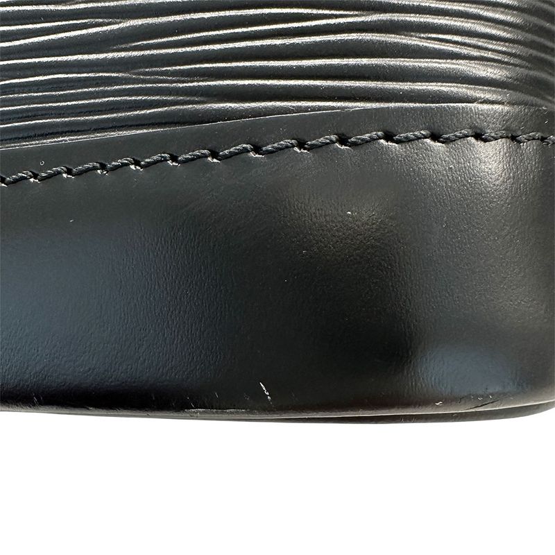 Louis Vuitton Bag Handbag Epi Alma Leather Noir Black — view 9