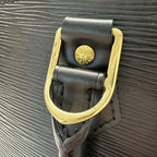 Louis Vuitton Bag Handbag Epi Alma Leather Noir Black — view 7