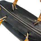 Gucci Bag Bamboo Shoulder 2-Way Leather Black — view 6