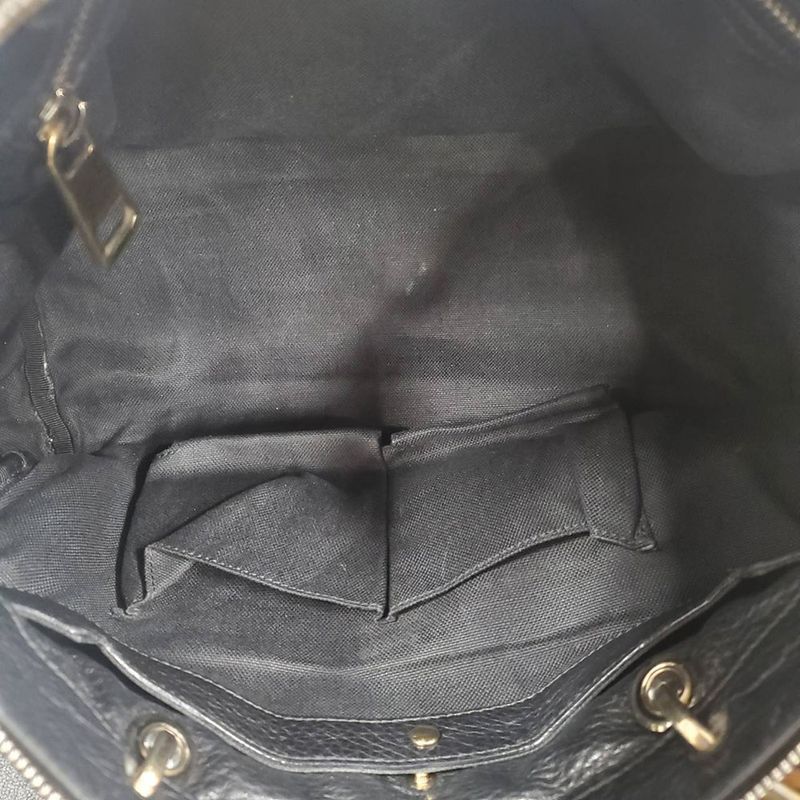 Gucci Bag Bamboo Shoulder 2-Way Leather Black — view 9