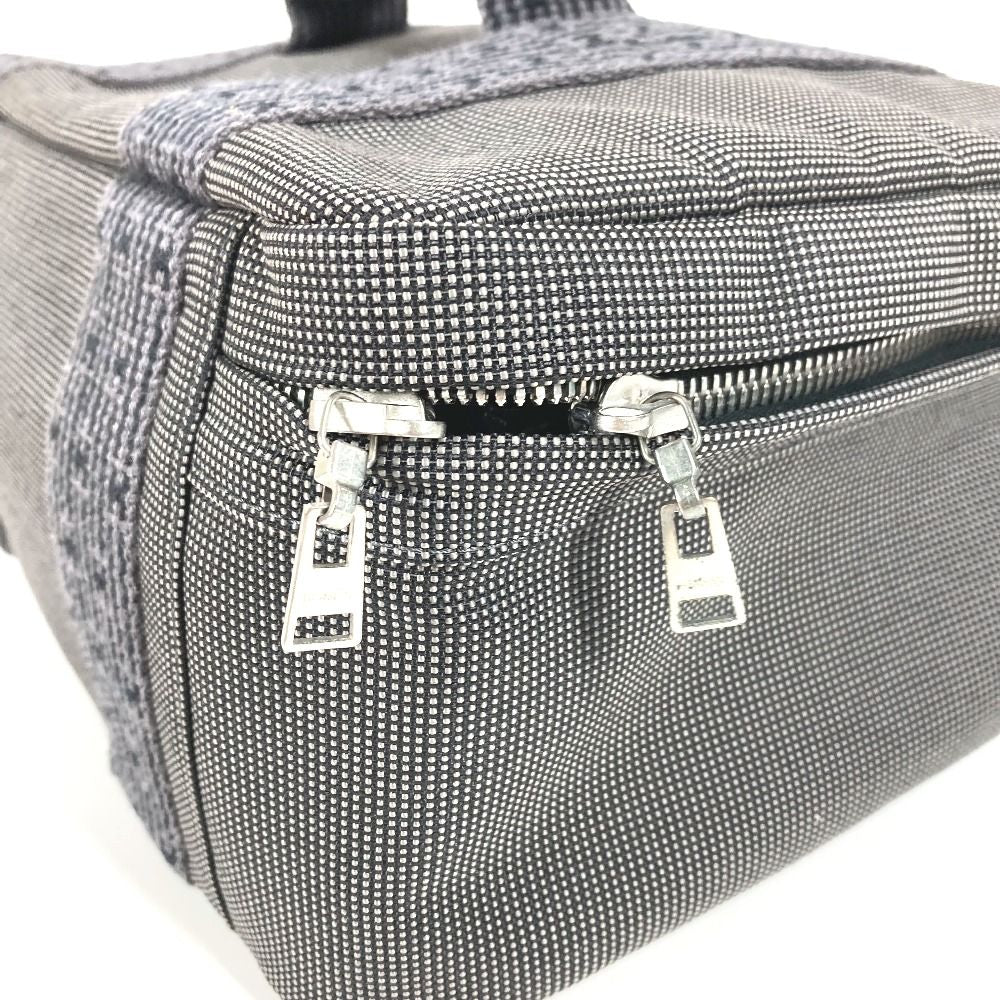 Hermes Pouch Her Line Vanity Bag Canvas Gray — view 5